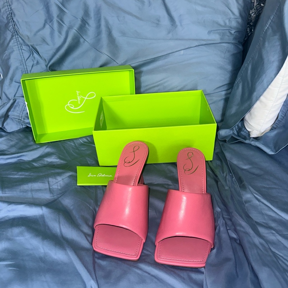 Pink Carmen Sam Edelman heels